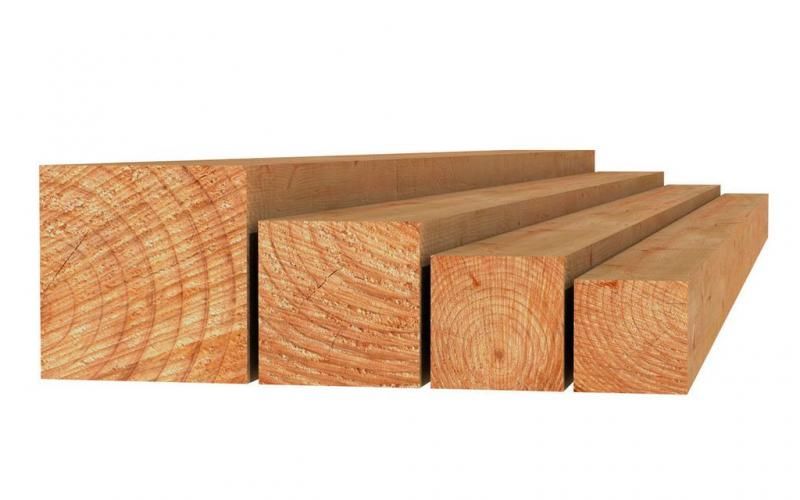 "Douglas hout balken in verschillende afmetingen – duurzaam en sterk hout voor pergola’s en overkappingen