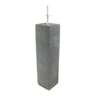 Betonpoer Ruw 20x20x60cm - Rijpex