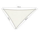 Ongelijkzijdige Driehoek Schaduwdoek - Rijpex