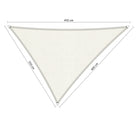 Ongelijkzijdige Driehoek Schaduwdoek - Rijpex