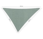 Ongelijkzijdige Driehoek Schaduwdoek - Rijpex